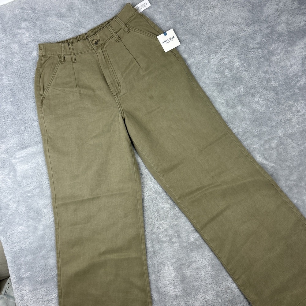 NWT Arizona Jeans Co  Baggy‎ Skater Wide Leg Pants Womens Juniors Size 5 Trouser